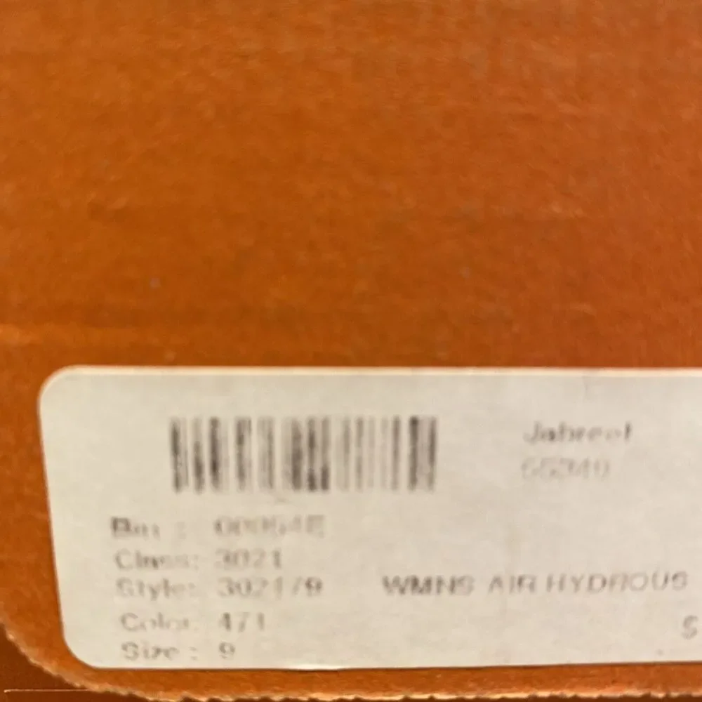 Nike Air Hydrous Vintage 2002 302179 Women's 9 / 40.5 New‎ With Box Blue